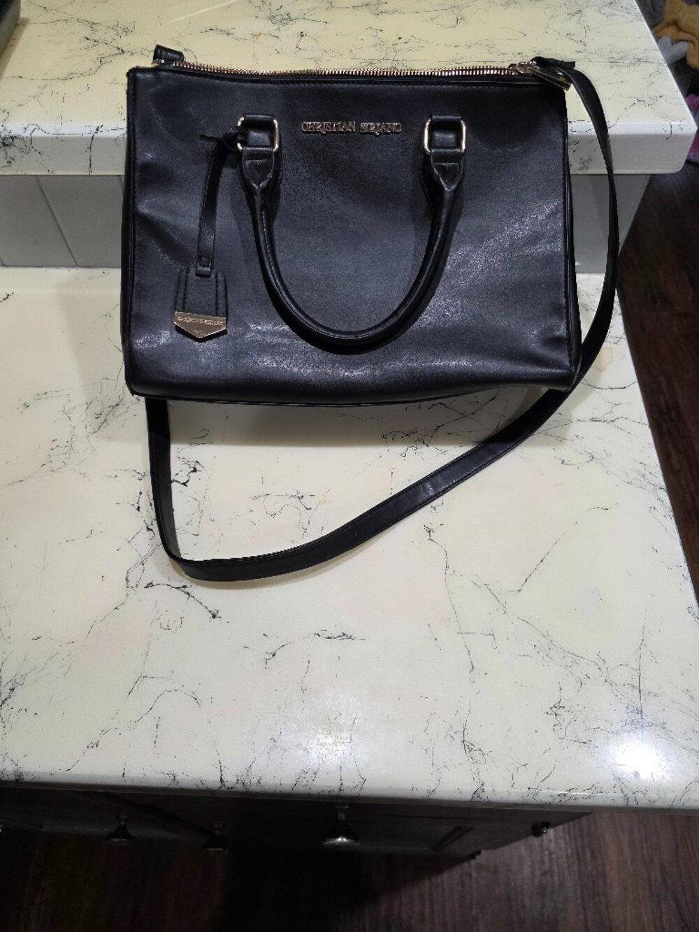 Christian Siriano Silhouette Tote Bag Black